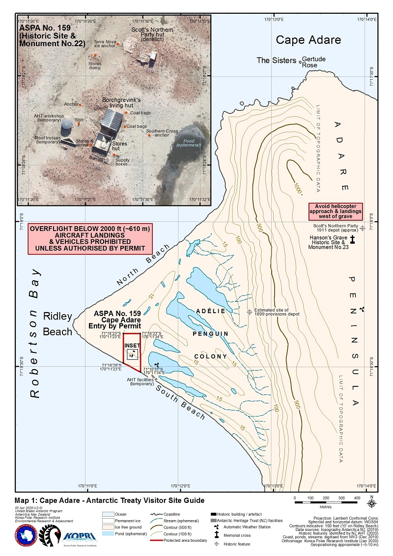 M1Map 1 800 from VSG 45 Cape Adare